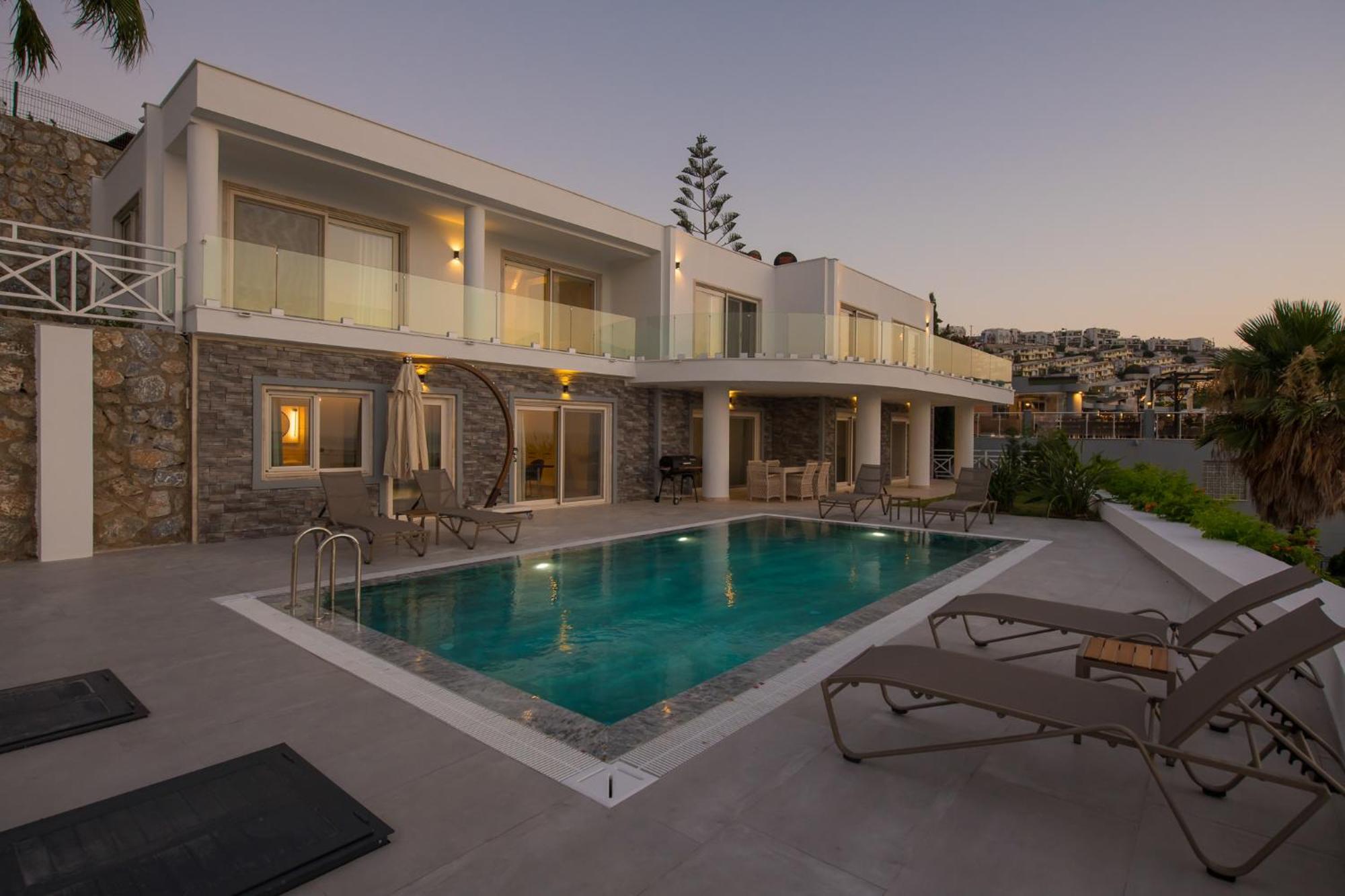 Villa Bodrumda Essiz Deniz Manzarali Lueks Boss 1 *