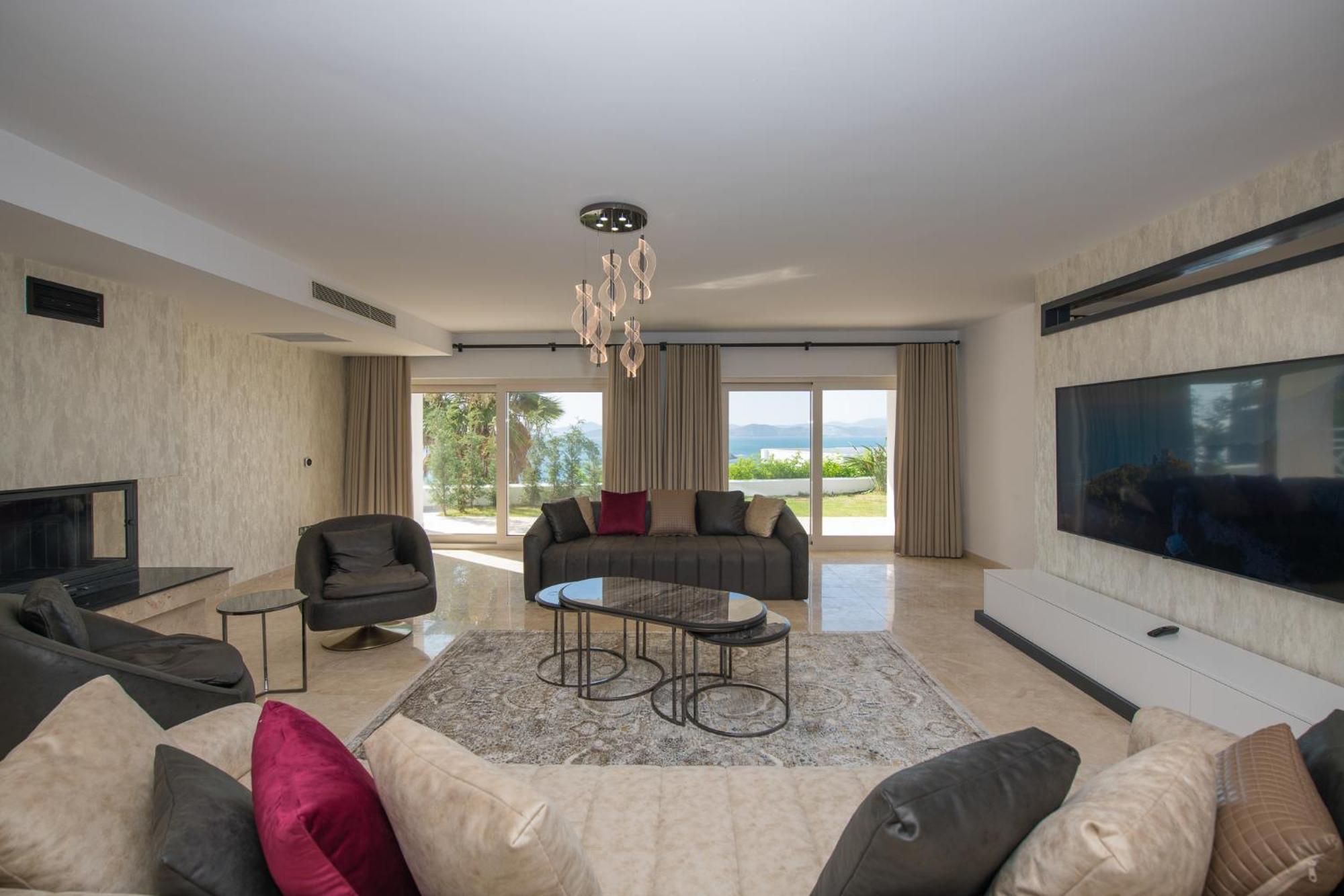 Bodrumda Essiz Deniz Manzarali Lueks Boss 1