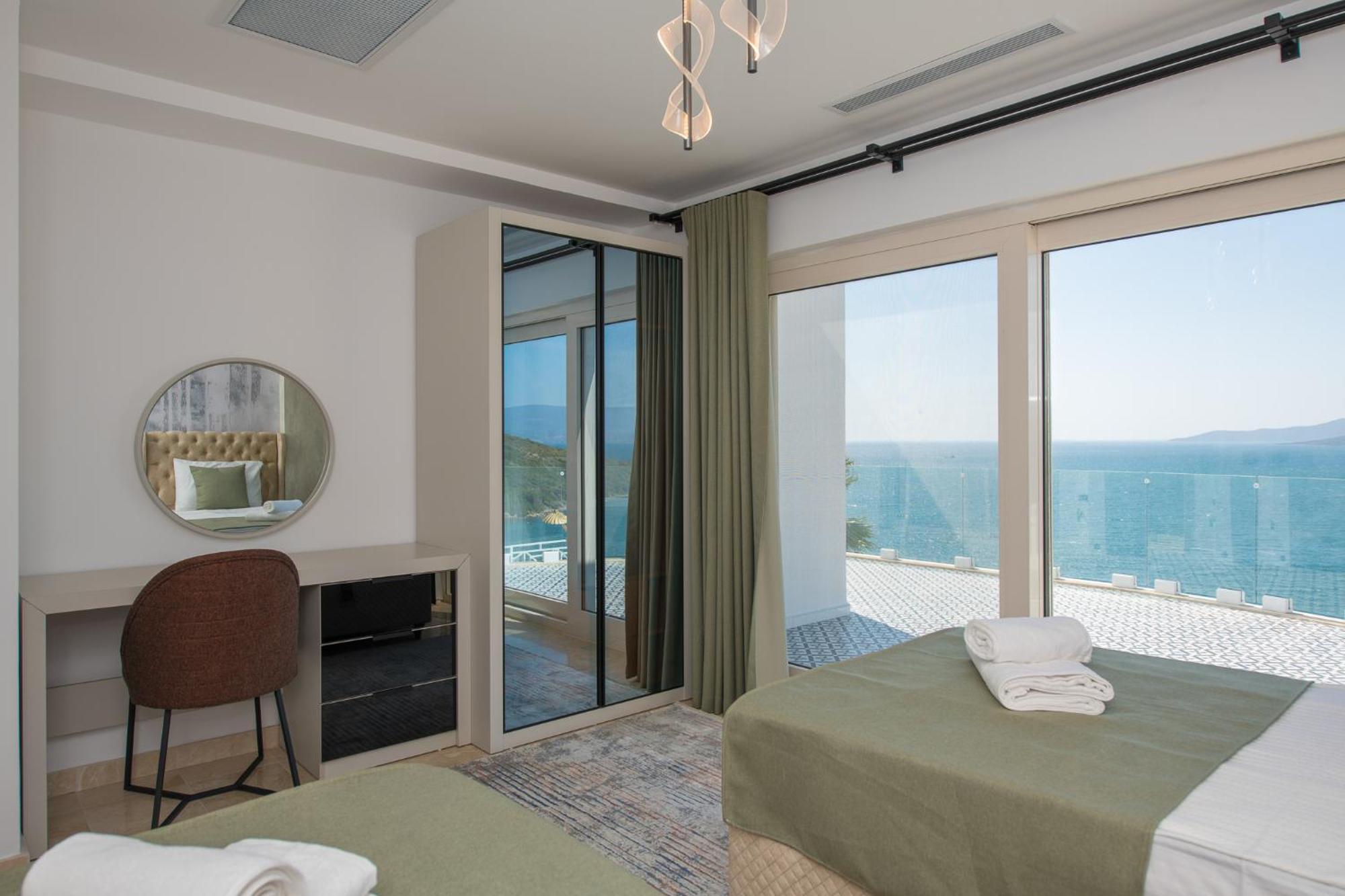 Villa Bodrumda Essiz Deniz Manzarali Lueks Boss 1 Milas
