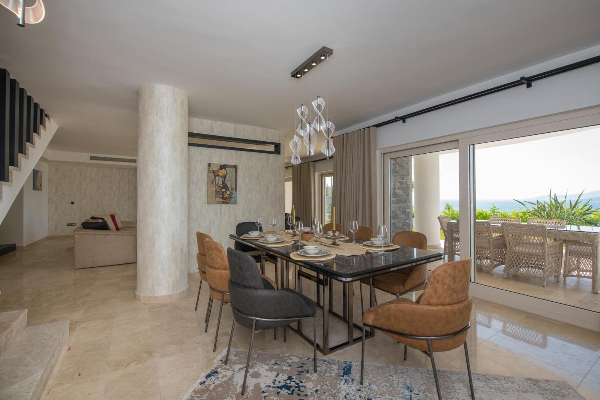 Bodrumda Essiz Deniz Manzarali Lueks Boss 1 Villa *