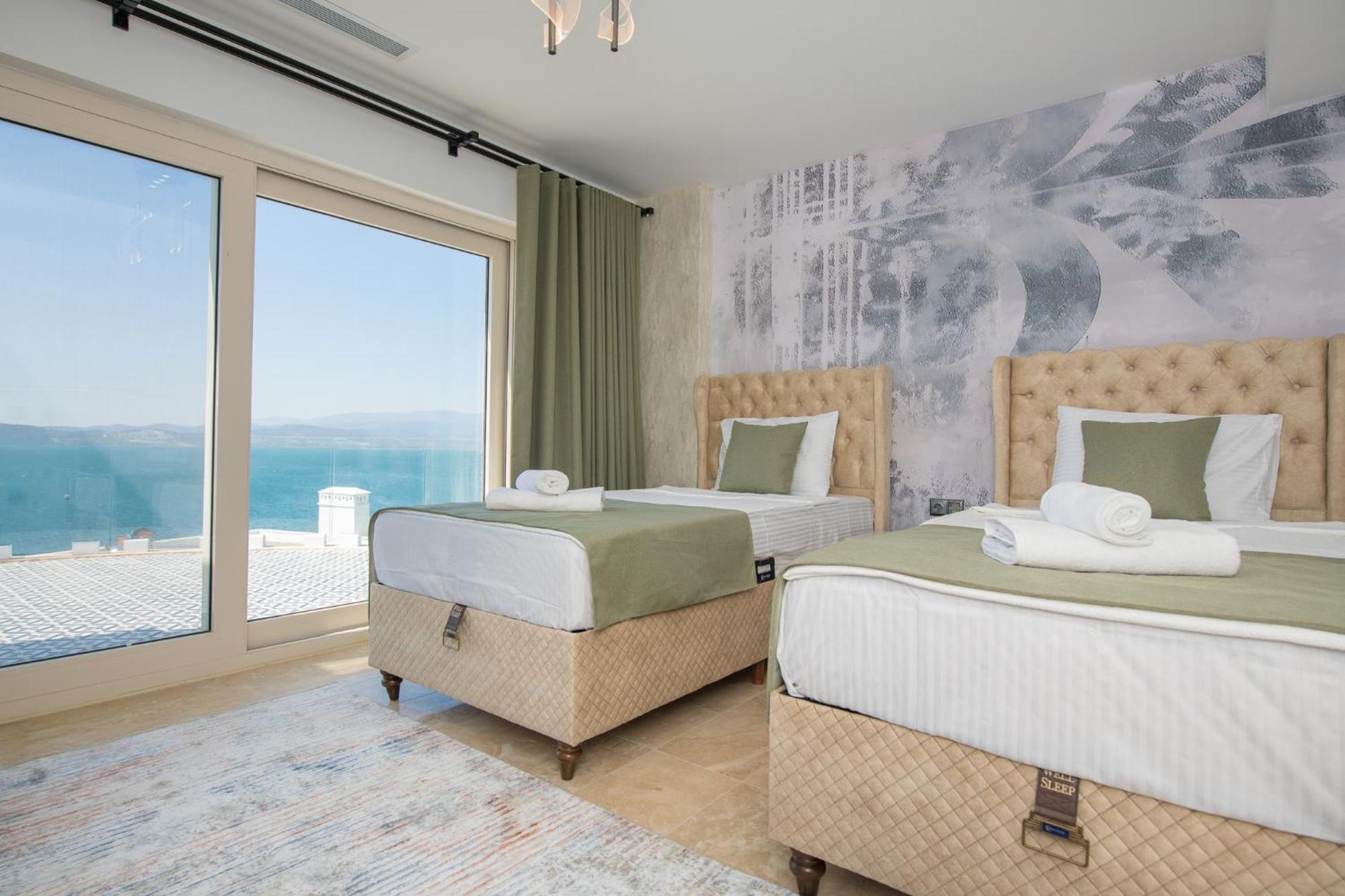 Bodrumda Essiz Deniz Manzarali Lueks Boss 1 Villa