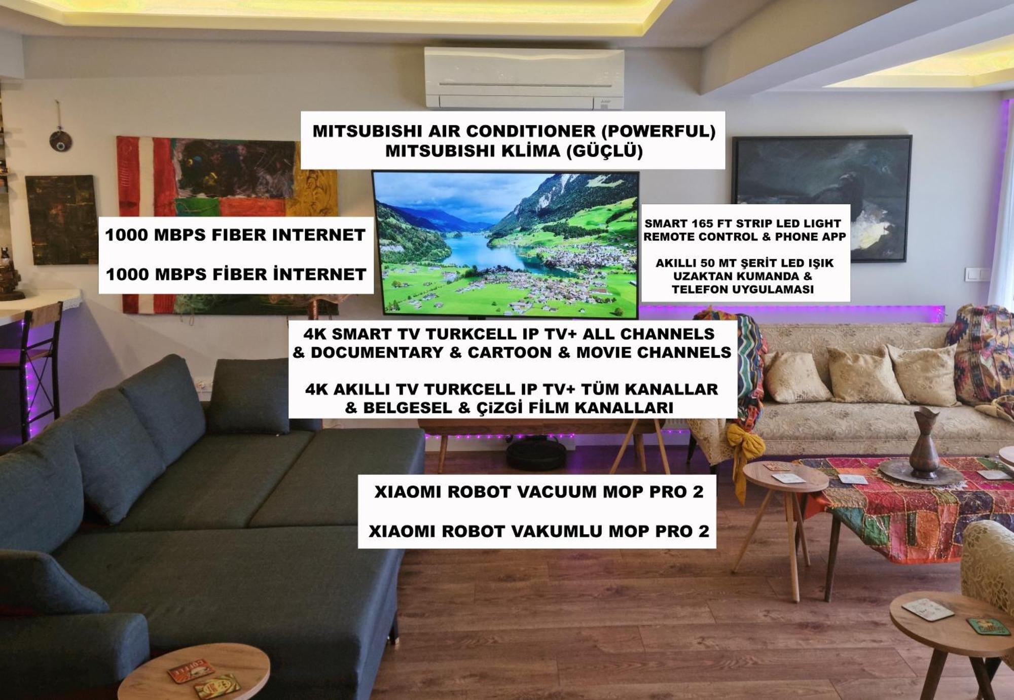 Elegant & Cozy Retreat Home, Center Gem By The Seaside, Steps From The Tram Apartment Izmir