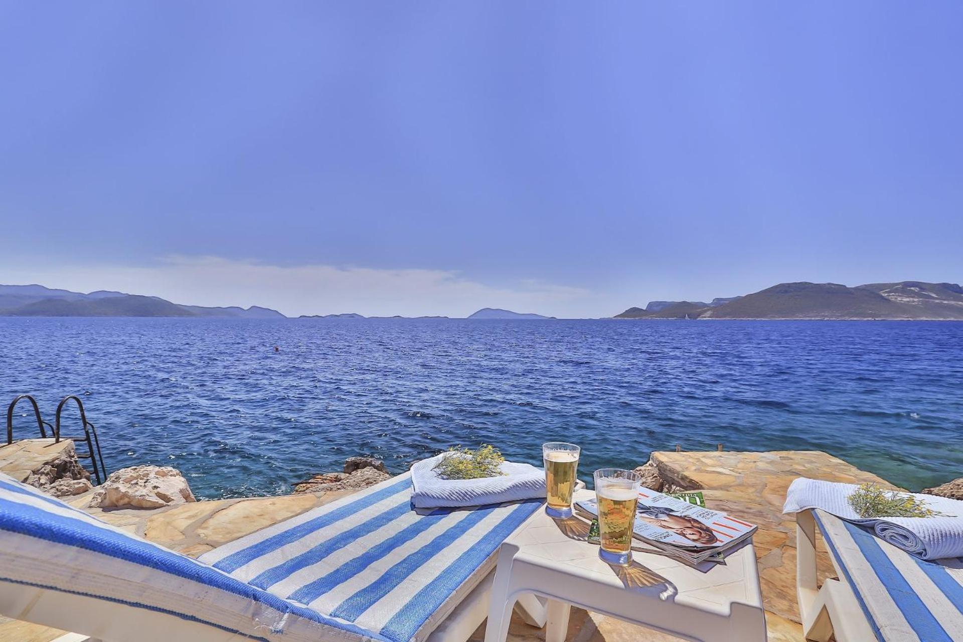 Lycia Amazing Sea View And Sea Platform Villa