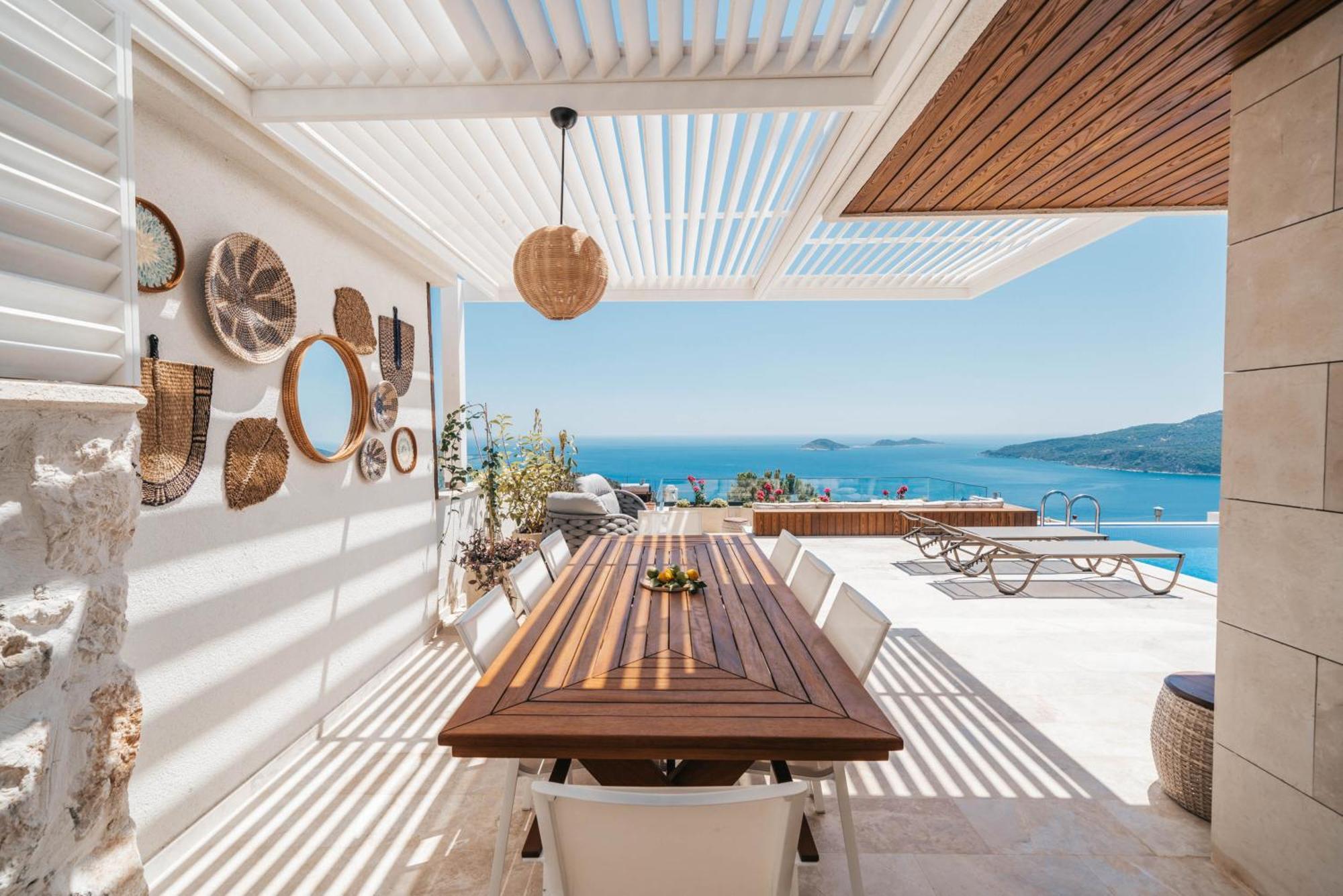 Ultra Luxurious Magnificent Sea View In Kalkan Kalamar Bay Kas