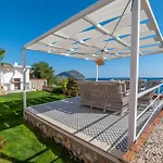 Beachfront White Villa With Private Swimming Pool