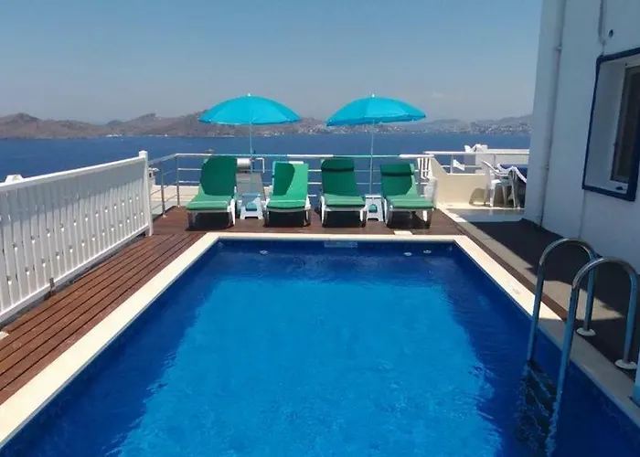 Villa Sunset With Private Pool In Yalikavak Bodrum Only For Family