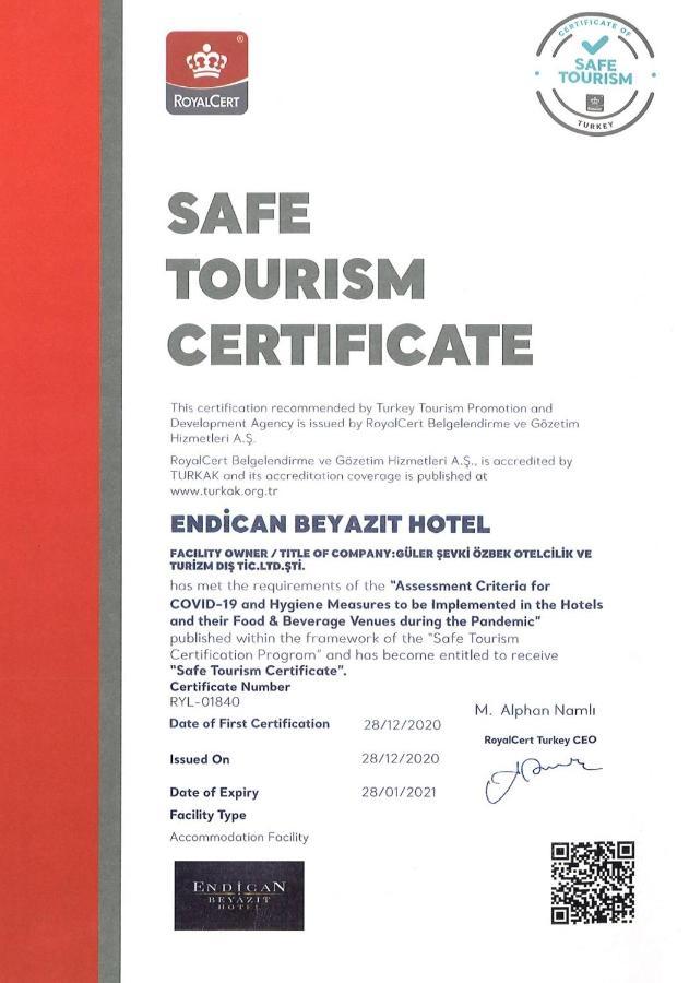 Hotel Endican Beyazit Istanbul