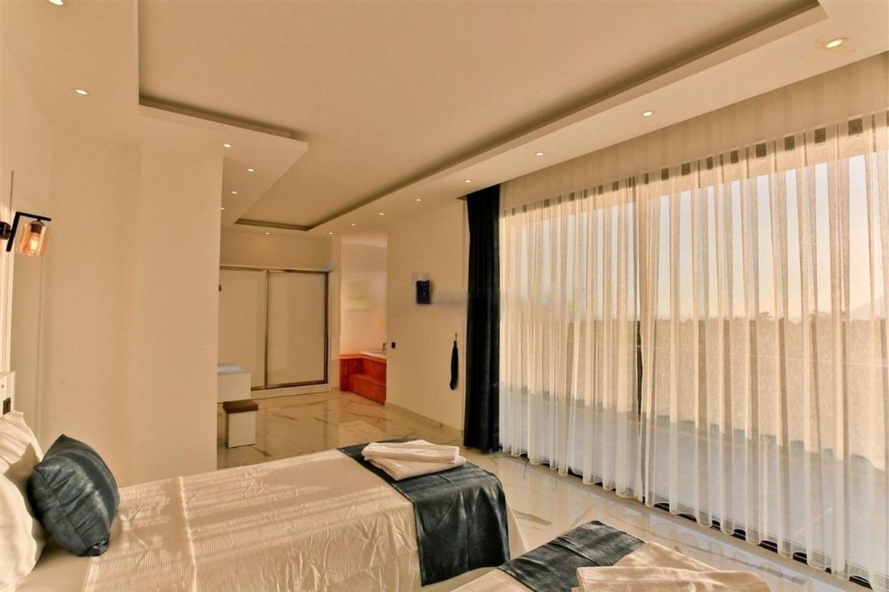 Lycian-kalkan 3 Bedroom-2 Jakuzzies-sauna-turkish Hamam-huge Private Pool And Lovely Garden Villa *