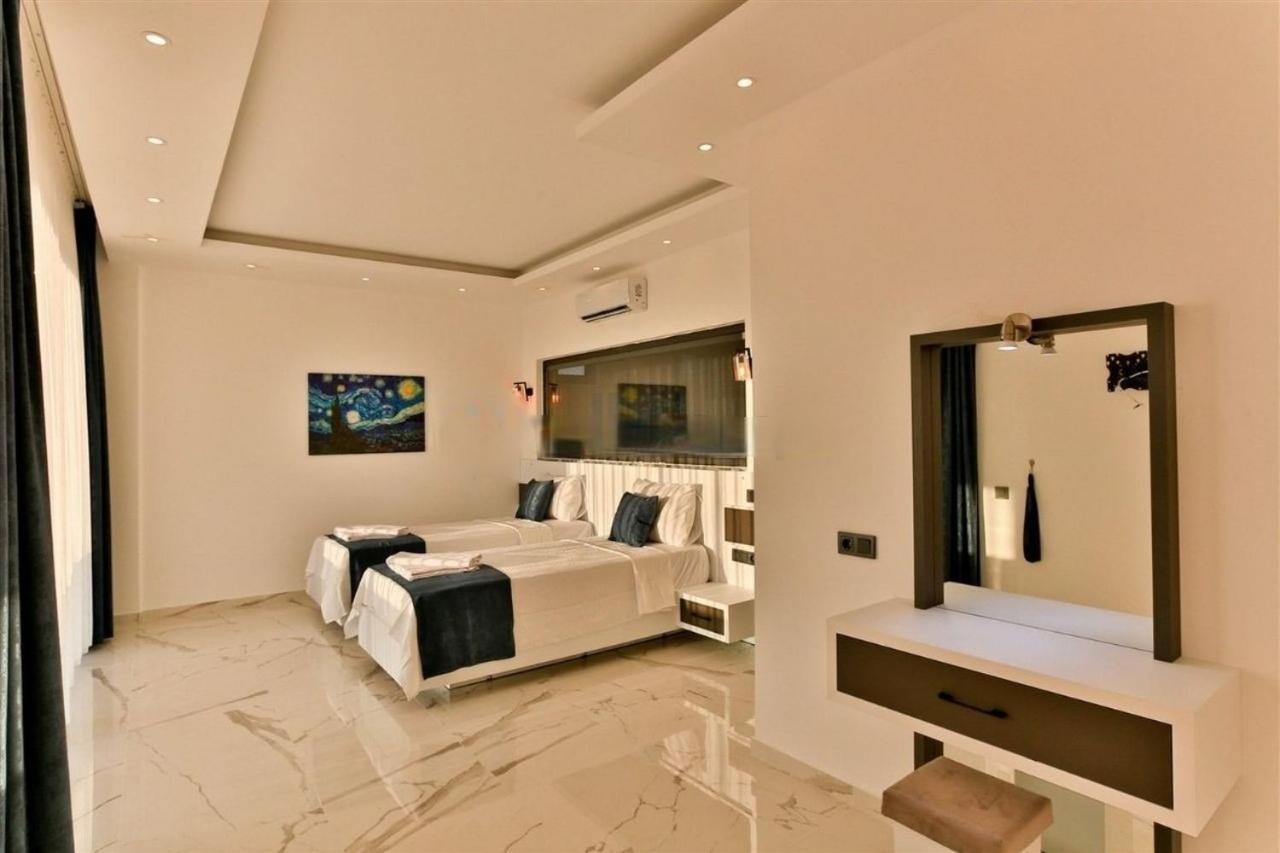 Lycian-kalkan 3 Bedroom-2 Jakuzzies-sauna-turkish Hamam-huge Private Pool And Lovely Garden