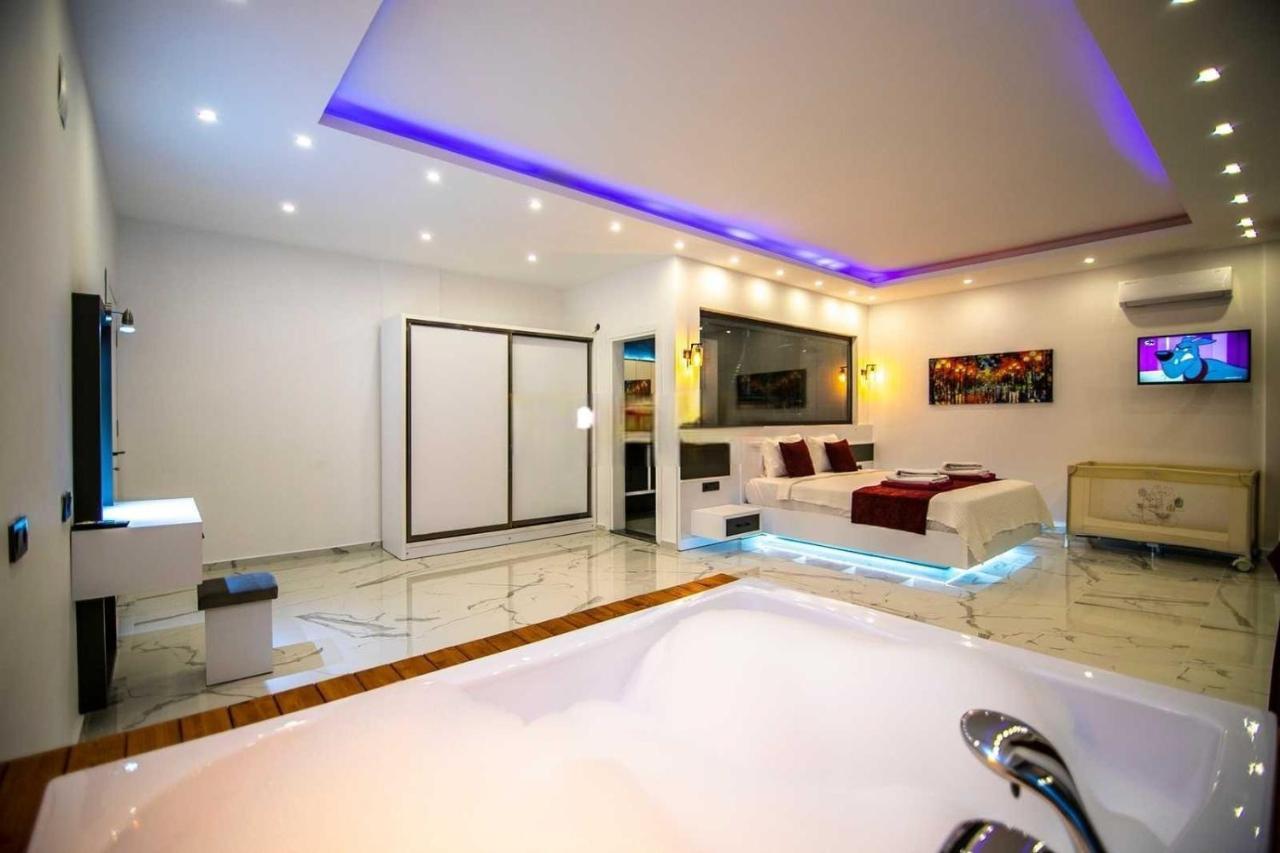 Lycian-kalkan 3 Bedroom-2 Jakuzzies-sauna-turkish Hamam-huge Private Pool And Lovely Garden *