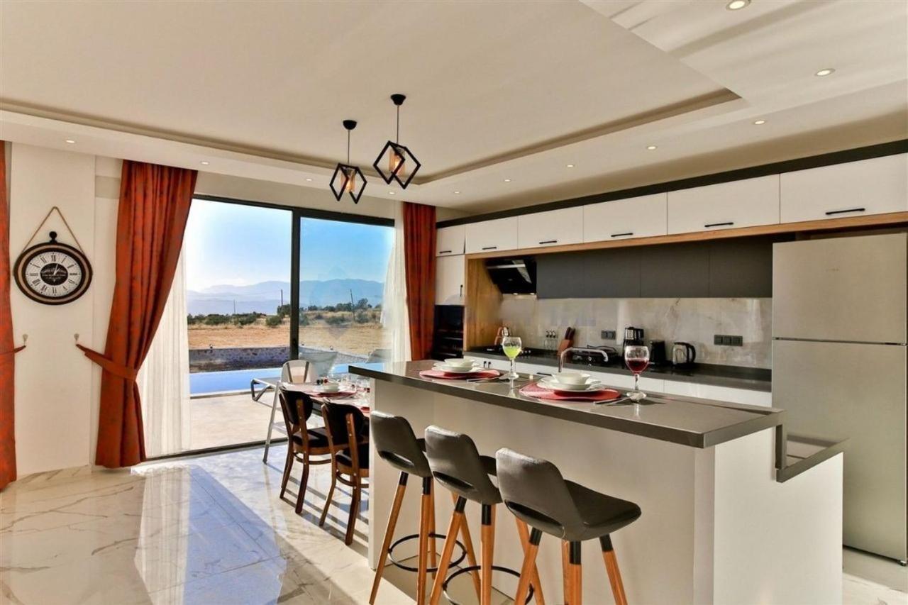 Lycian-kalkan 3 Bedroom-2 Jakuzzies-sauna-turkish Hamam-huge Private Pool And Lovely Garden