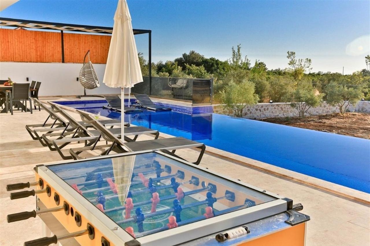 Lycian-kalkan 3 Bedroom-2 Jakuzzies-sauna-turkish Hamam-huge Private Pool And Lovely Garden Kas