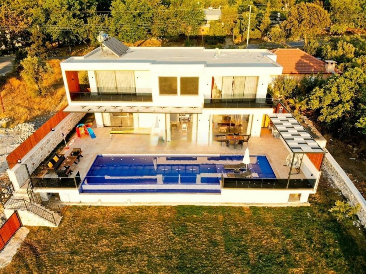 Lycian-kalkan 3 Bedroom-2 Jakuzzies-sauna-turkish Hamam-huge Private Pool And Lovely Garden