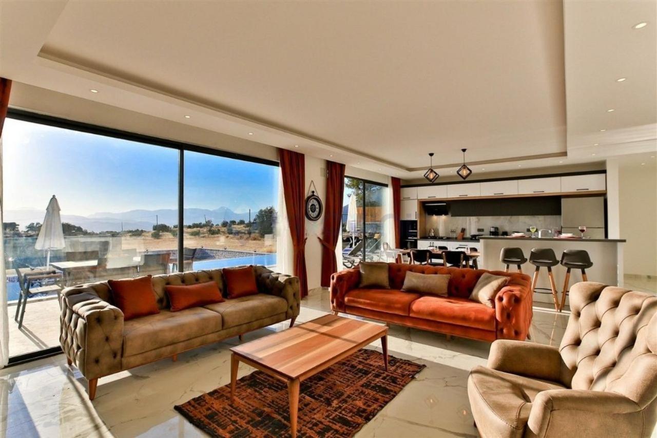 Lycian-kalkan 3 Bedroom-2 Jakuzzies-sauna-turkish Hamam-huge Private Pool And Lovely Garden Villa *