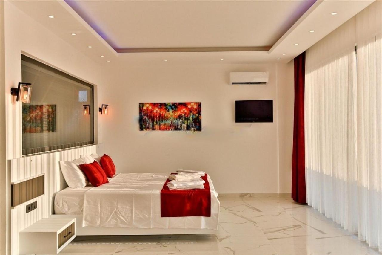 Lycian-kalkan 3 Bedroom-2 Jakuzzies-sauna-turkish Hamam-huge Private Pool And Lovely Garden Villa Kas