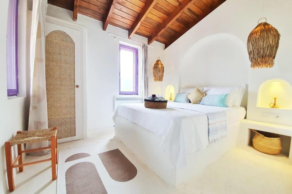 Villa Mor Panjurlu Bohem Tasarim Ev - Kazdaglari & Deniz *