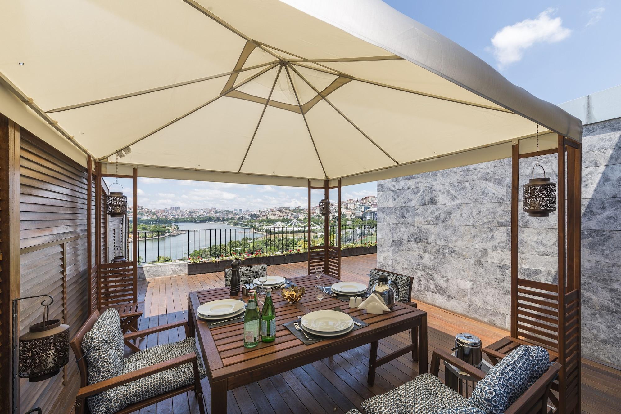 Terrace Golden Horn Istanbul