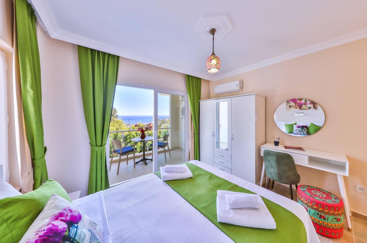Villa Mystic Private Pool-garden & Sea Views In Location Kalkan
