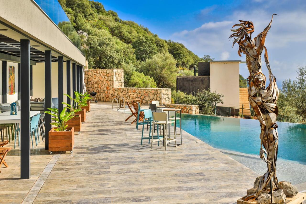 Villa 14 Premium With Openair Restaurant&tennis Court In Nature - Notos Club Kas