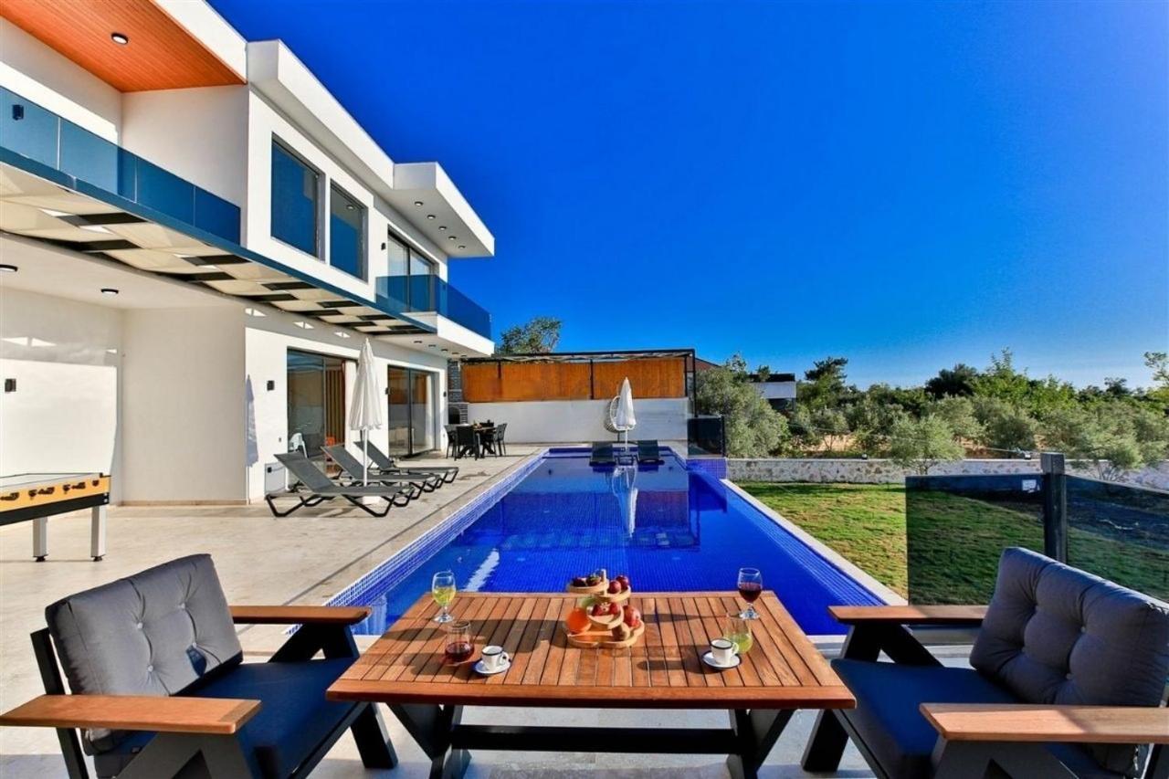Lycian-kalkan 3 Bedroom-2 Jakuzzies-sauna-turkish Hamam-huge Private Pool And Lovely Garden Kas