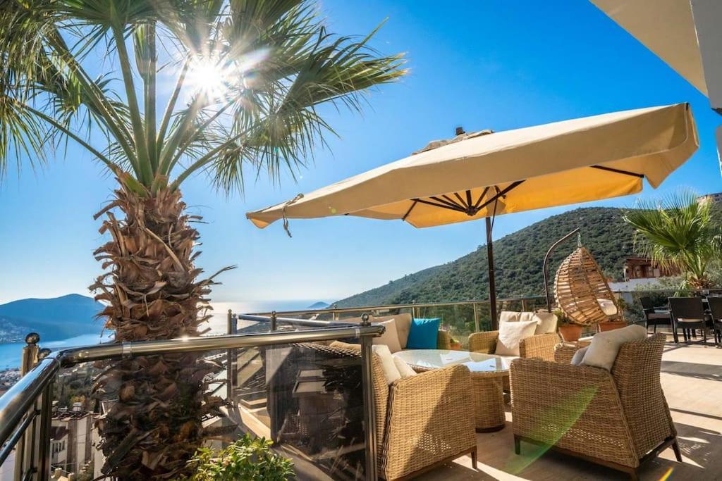 Fantastic Kalkan With Heated Infinity Pool & Amazing Sea Views Villa Kas