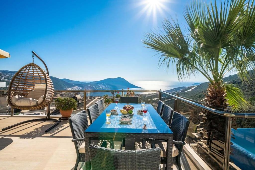 Fantastic Kalkan With Heated Infinity Pool & Amazing Sea Views Villa Kas