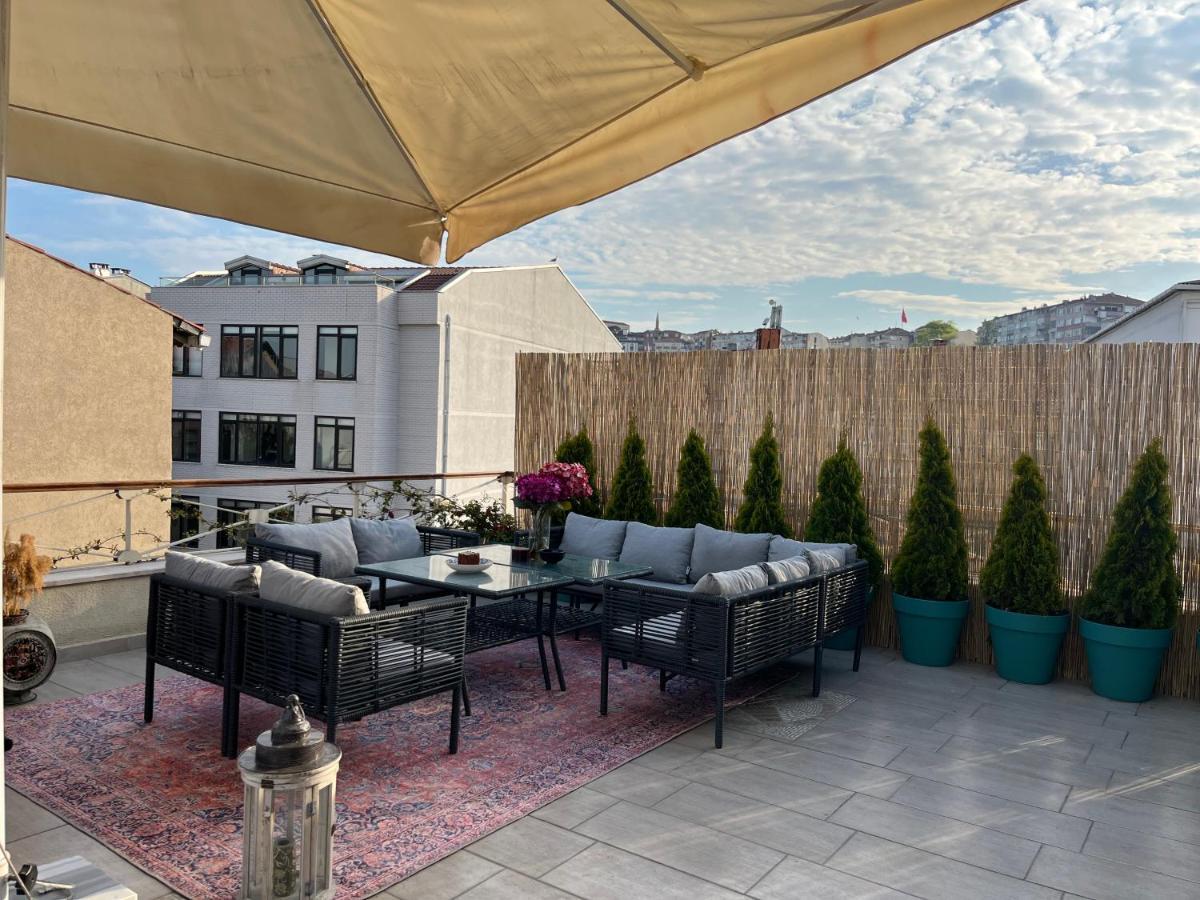 Apartment Waterfront By The Tram - Terrace With Dome & Golden Horn View In Fatih