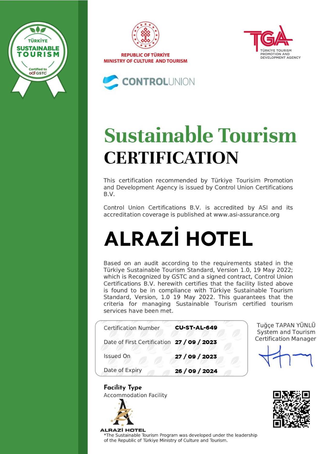 Alrazi Florya Hotel
