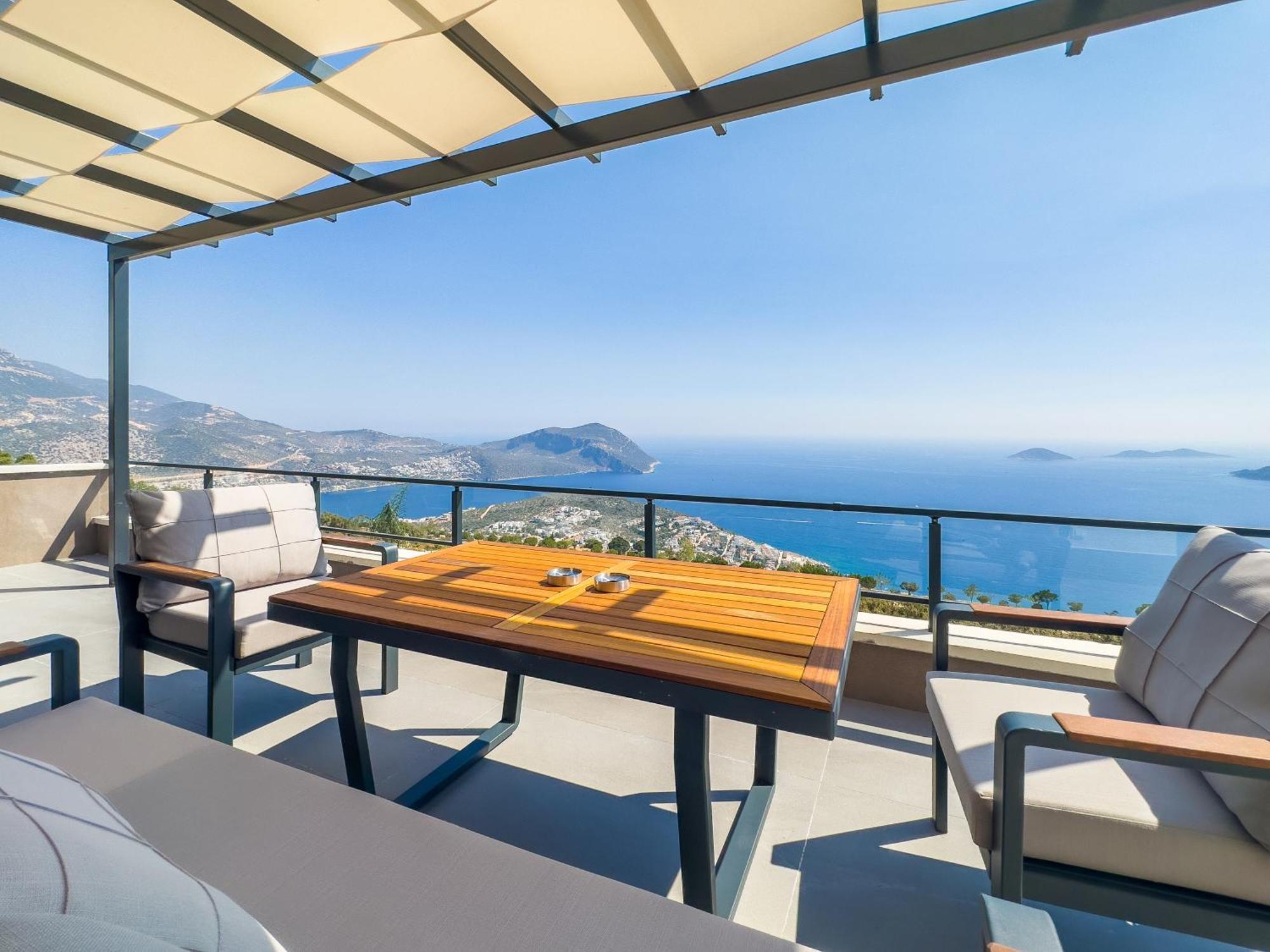 Villa Kalkan Luxury With Panoramic Sea View Kas