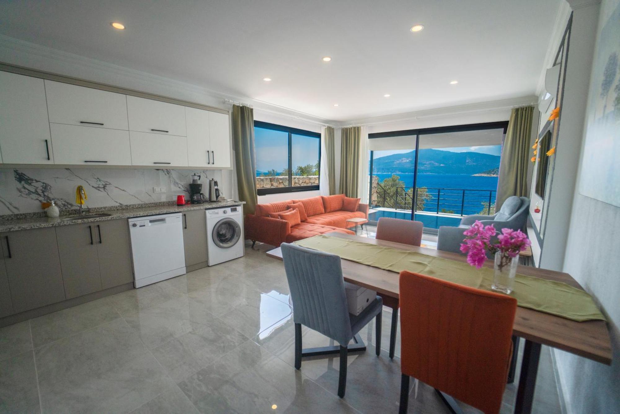Blue Coast I & Ii Wbeach And Great Sea View - Kalkan Apartment