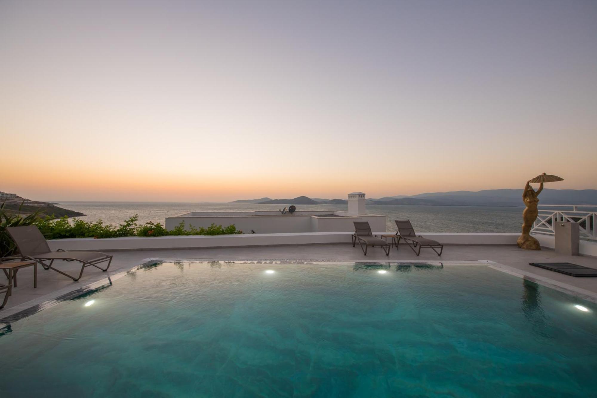 Villa Bodrumda Essiz Deniz Manzarali Lueks Boss 1 Milas