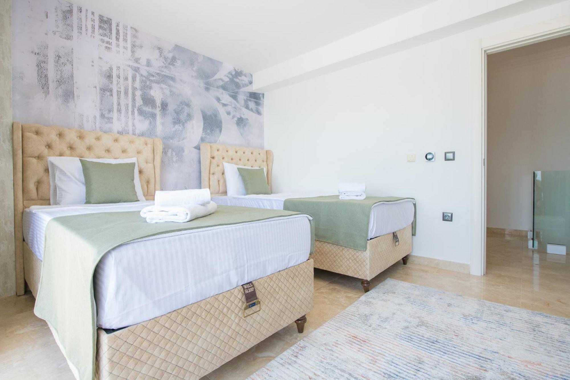 Bodrumda Essiz Deniz Manzarali Lueks Boss 1 Villa Milas