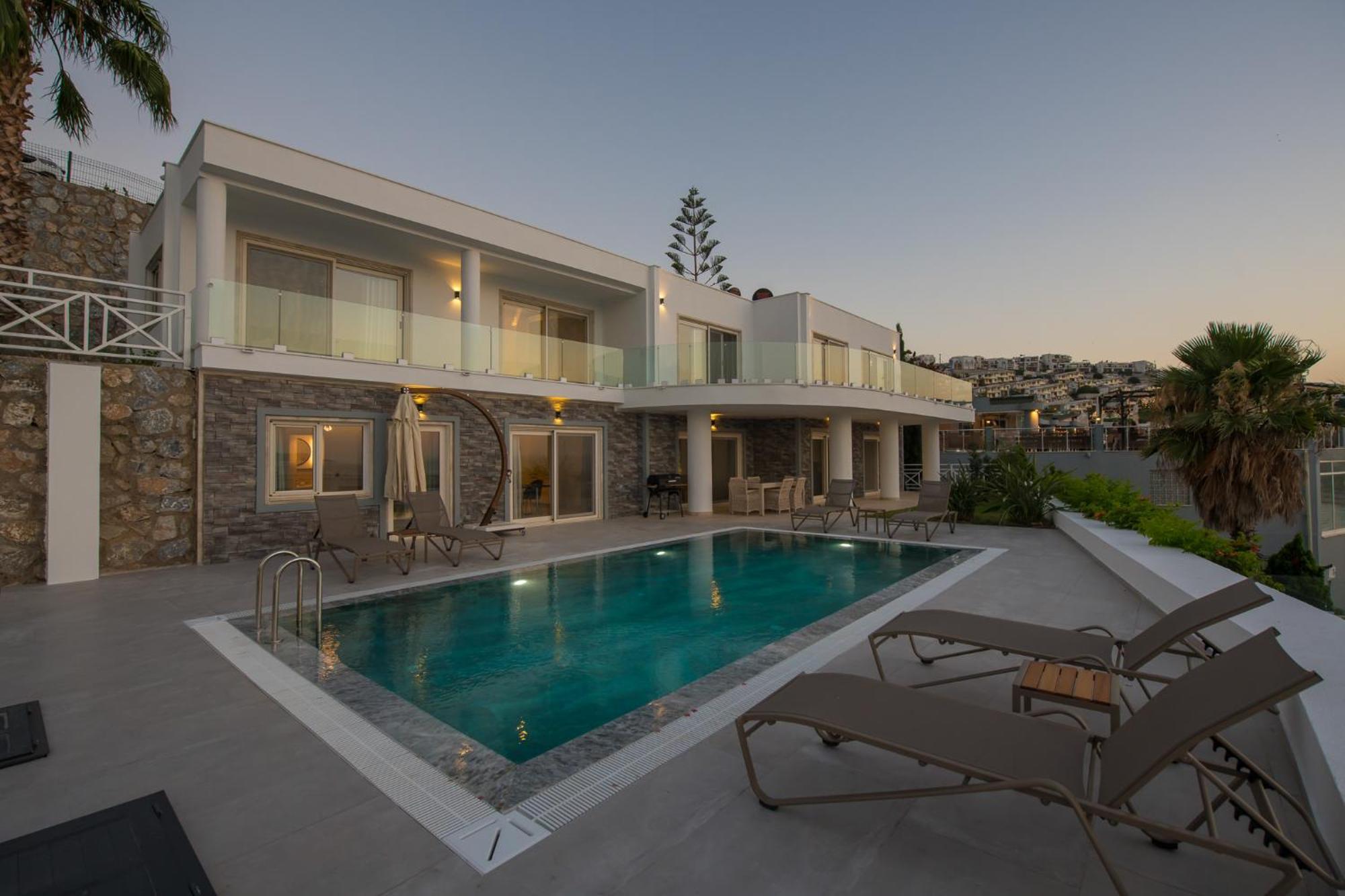 Villa Bodrumda Essiz Deniz Manzarali Lueks Boss 1