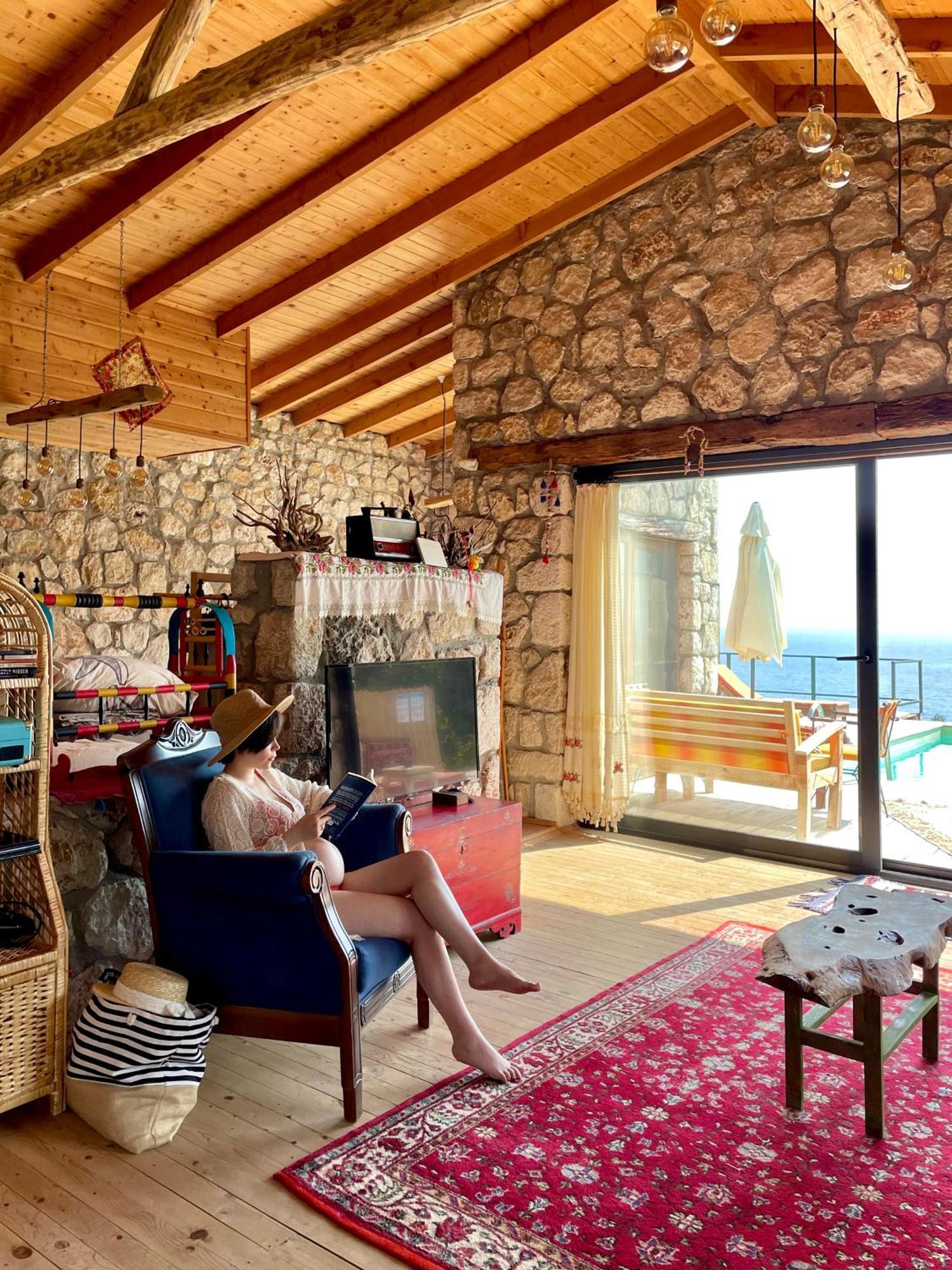Villa Shavilla Kalkan - Yali ' Da Korunakli 1+1 Patara