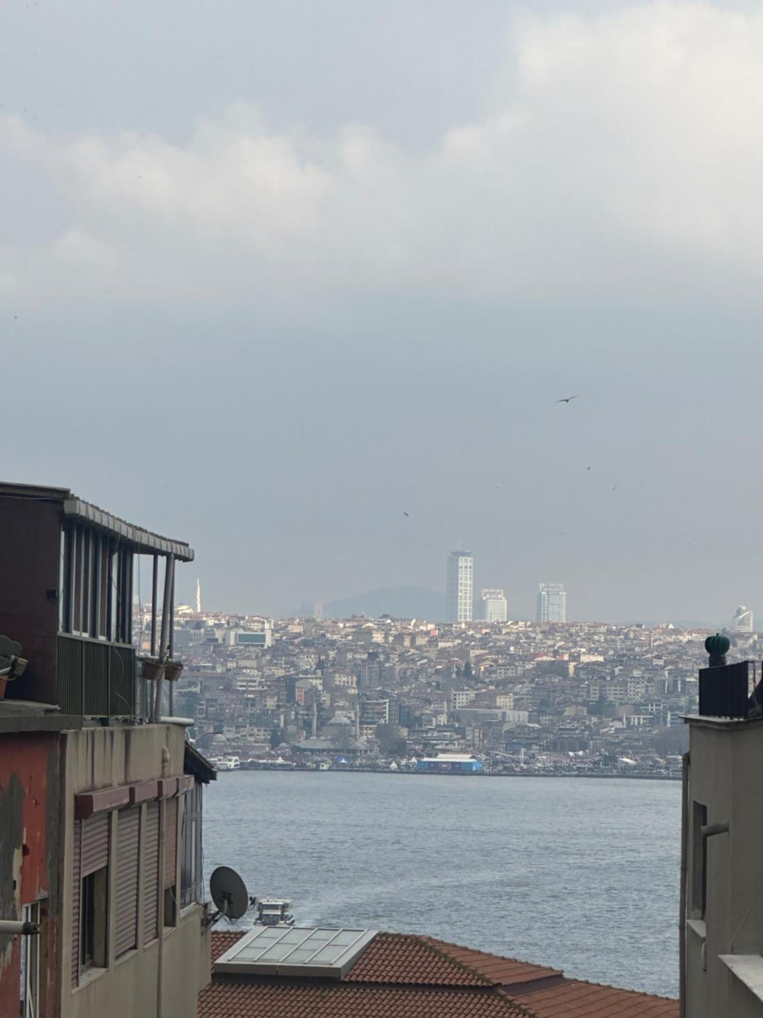 5 Min Walk Distance Taksim Square Semi Sea View Apartment Istanbul