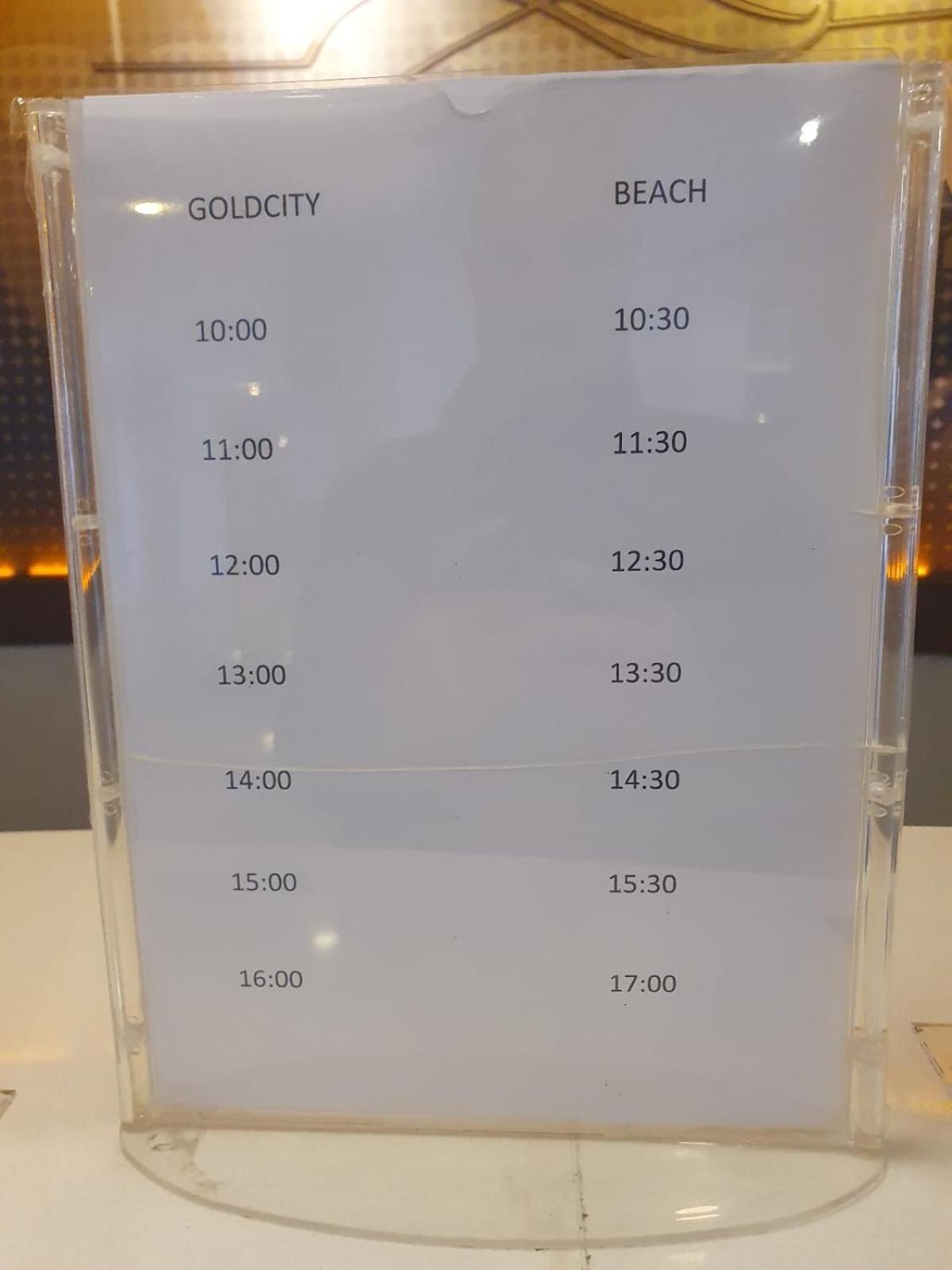 Appartement Goldcity 2 Chambres, Vue Sur Mer, Aquapark Non Inclus