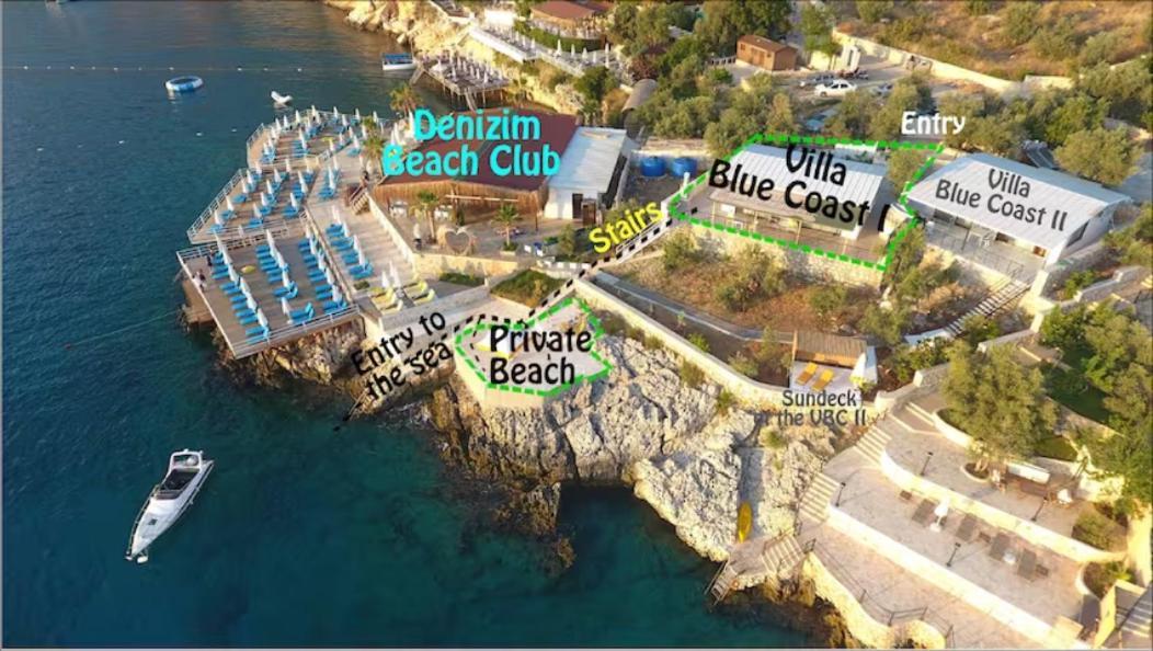 Blue Coast I & Ii Wbeach And Great Sea View - Kalkan Apartment *