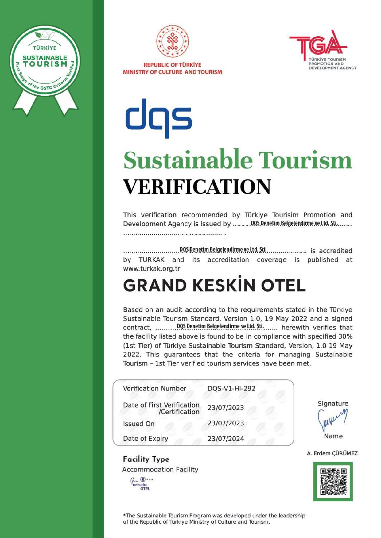 Grand Keskin Hotel