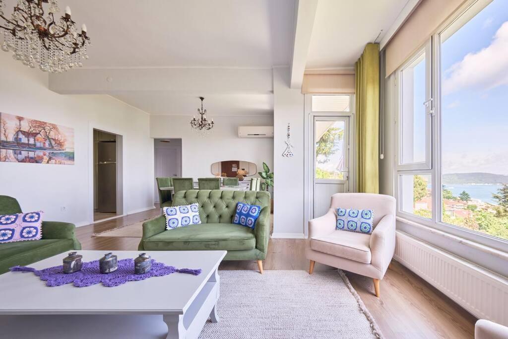 Luxury With Bosphorus View In Sariyer! Apartment