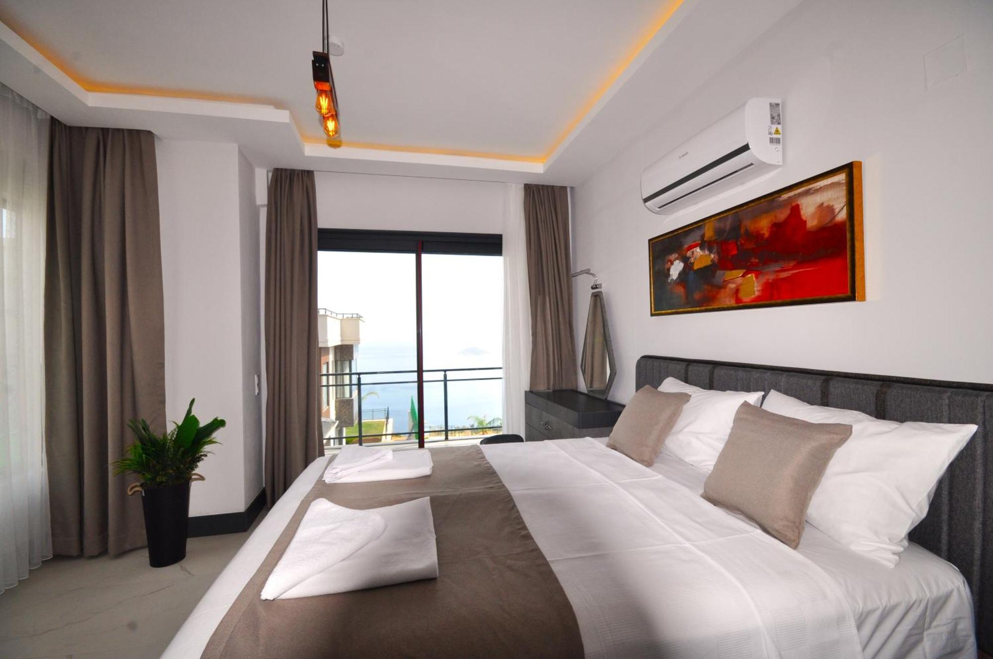 Kalkan Luxury With Panoramic Sea View Villa *