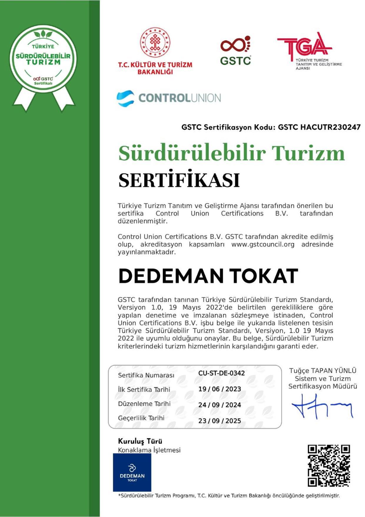 Dedeman Hotel Tokat