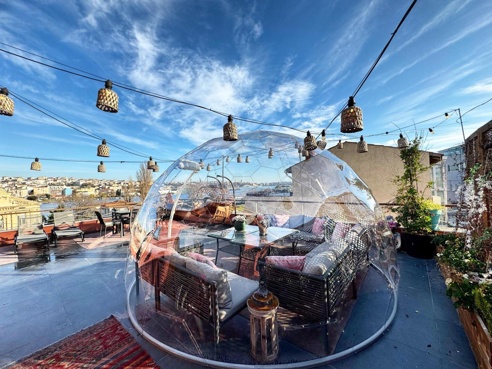 Waterfront By The Tram - Terrace With Dome & Golden Horn View In Fatih * Istanbul