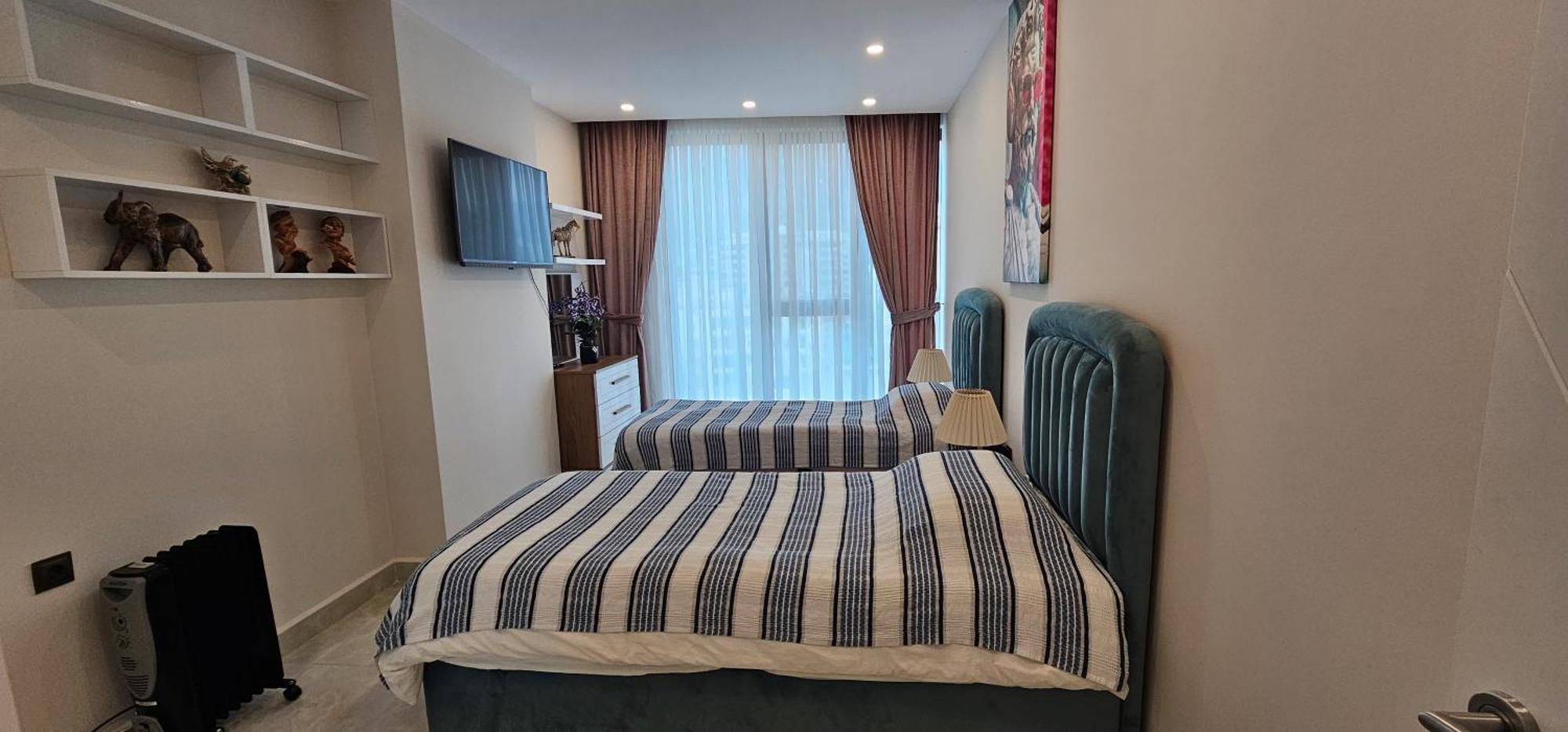 Tower Seaside Mahmutlar трехкомнатная этаж 8
