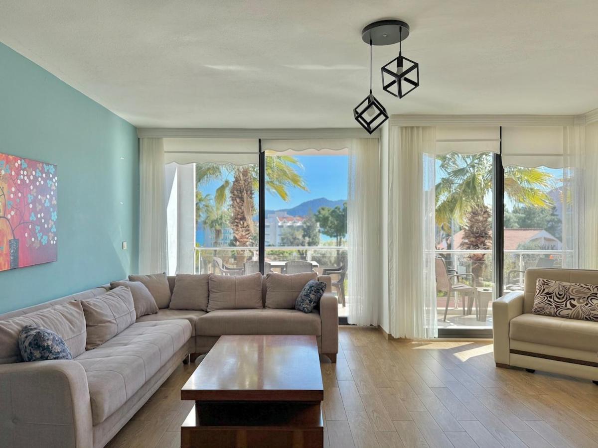 Deniz Manzarali, Plaja 100 Metre, Luks 2 Apartment Marmaris