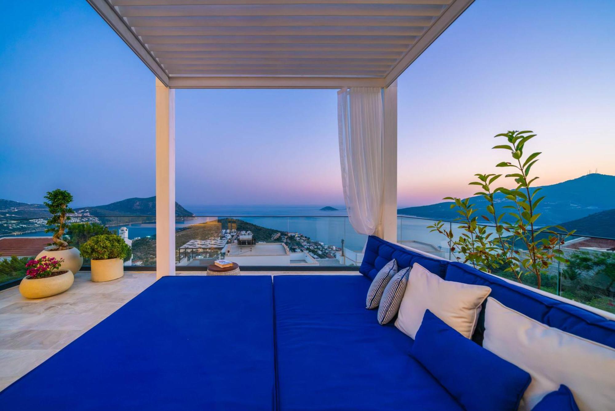 Ultra Luxurious Magnificent Sea View In Kalkan Kalamar Bay Villa Kas