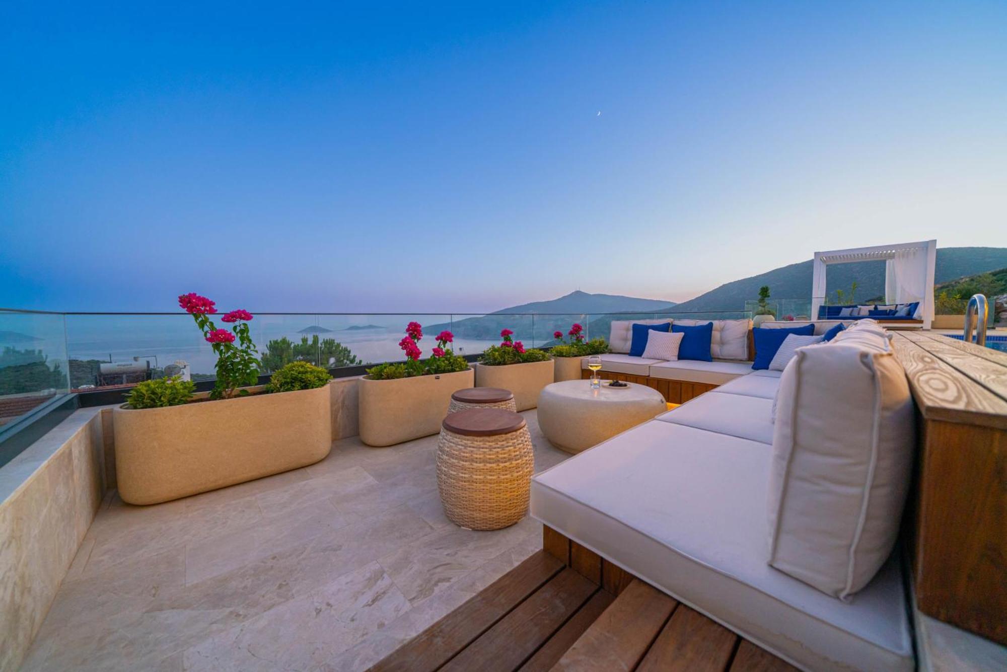 Ultra Luxurious Magnificent Sea View In Kalkan Kalamar Bay *