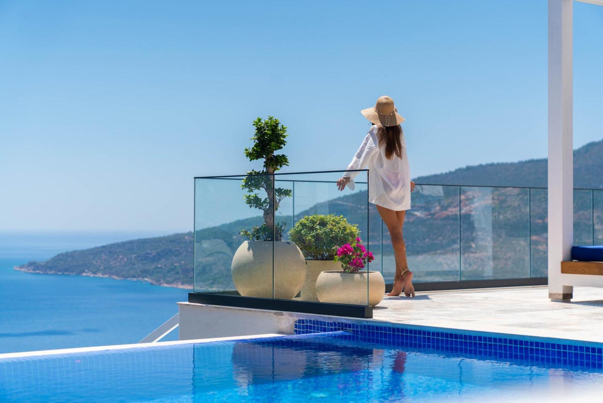 Ultra Luxurious Magnificent Sea View In Kalkan Kalamar Bay Villa Kas
