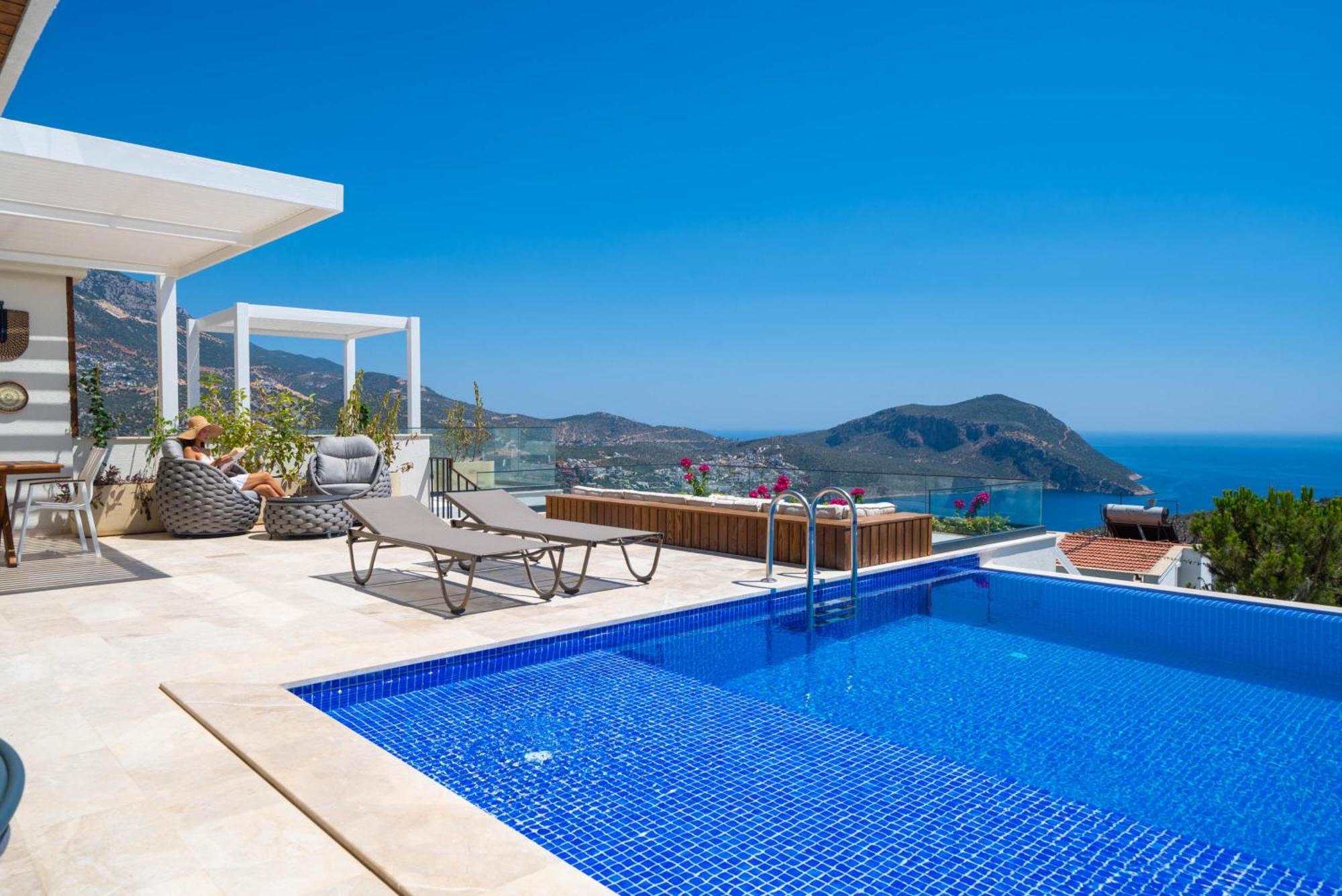 Villa Ultra Luxurious Magnificent Sea View In Kalkan Kalamar Bay