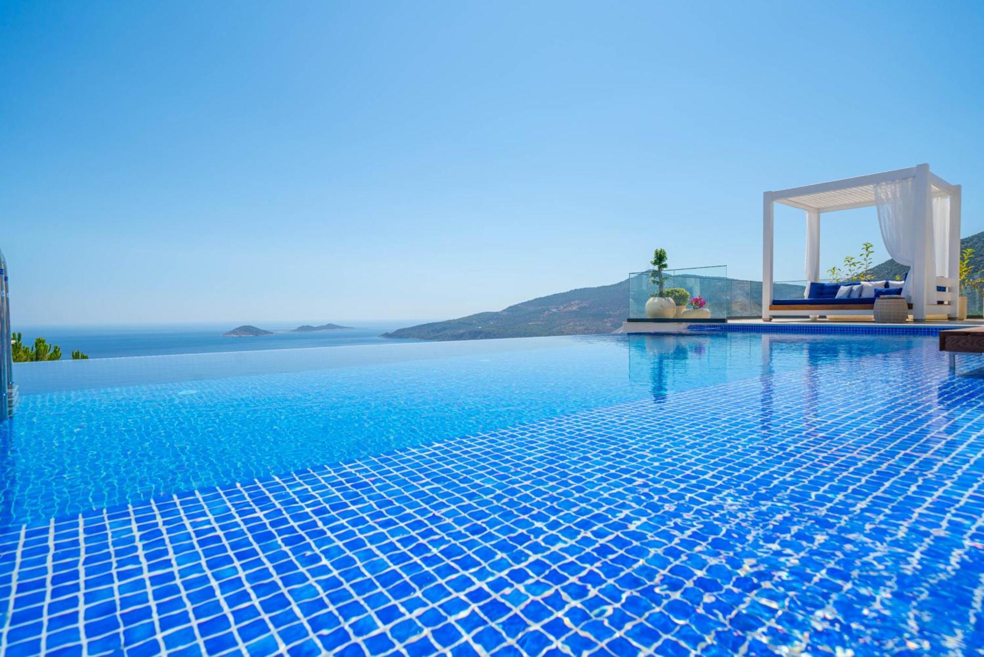 Ultra Luxurious Magnificent Sea View In Kalkan Kalamar Bay Villa *