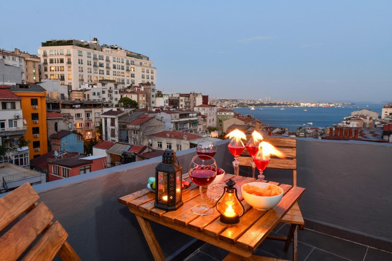 The Maiden Tower From Your Bedroom Romantic View, In Taksim Square Istanbul